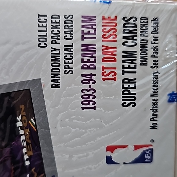 Topps Stadium Club SERIES 1 Super Premium Cards 1993-94 BEAM TEAM 1st Day Issue - Picture 10 of 11